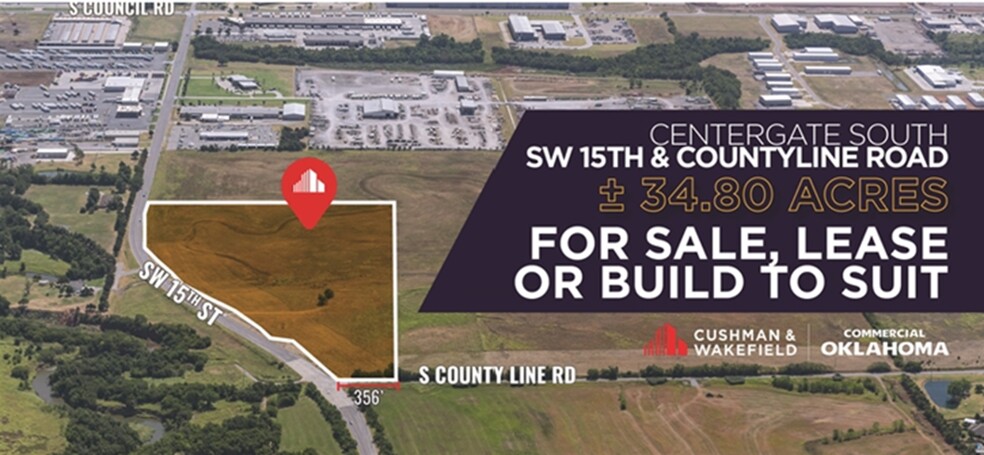 15th & County Line Rd, Oklahoma City, OK for sale - Building Photo - Image 1 of 1