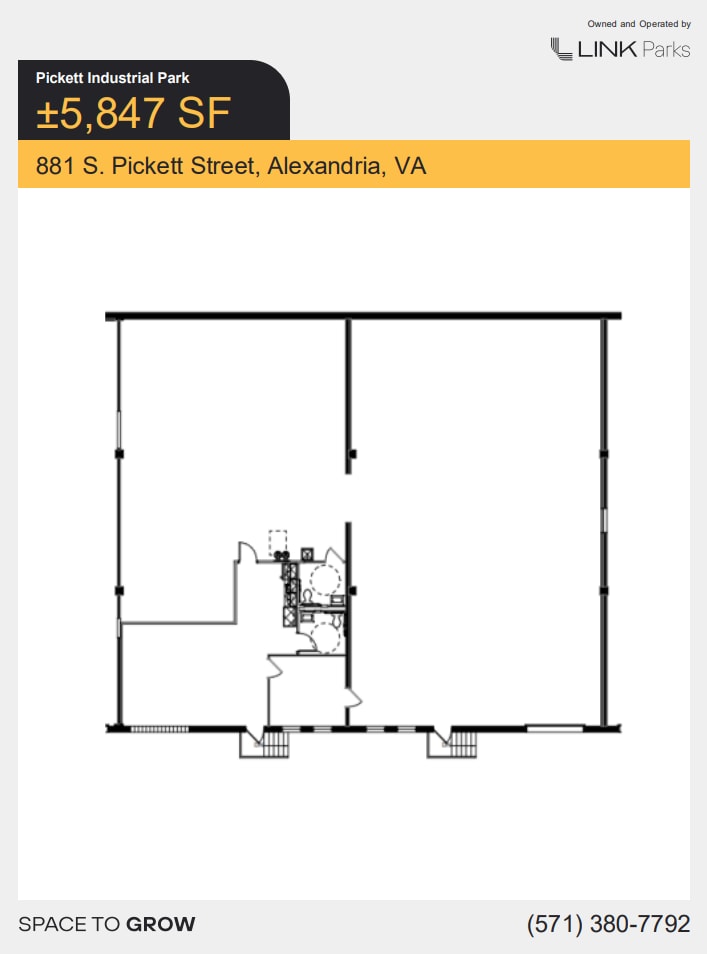 901-929 S Pickett St, Alexandria, VA to rent Floor Plan- Image 1 of 1