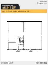 901-929 S Pickett St, Alexandria, VA to rent Floor Plan- Image 1 of 1