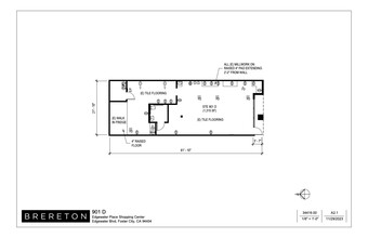 969-999 E Edgewater Blvd, Foster City, CA for rent Floor Plan- Image 1 of 2