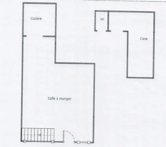 Retail in Paris to rent - Floor Plan - Image 3 of 7