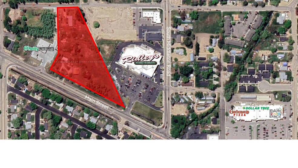 500 Main st, Middleton, ID for sale - Aerial - Image 1 of 4