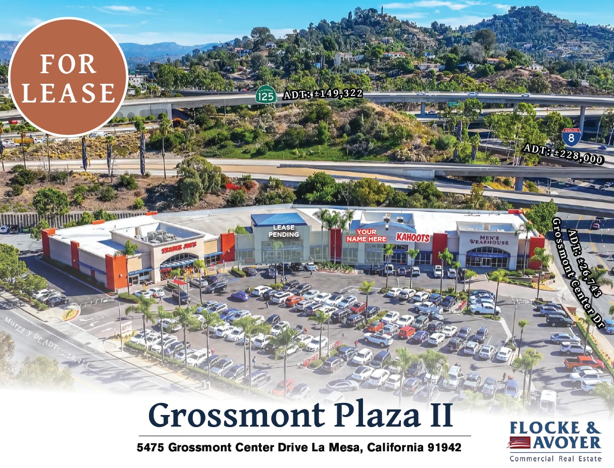 5465-5495 Grossmont Center Dr, La Mesa, CA to rent Building Photo- Image 1 of 10