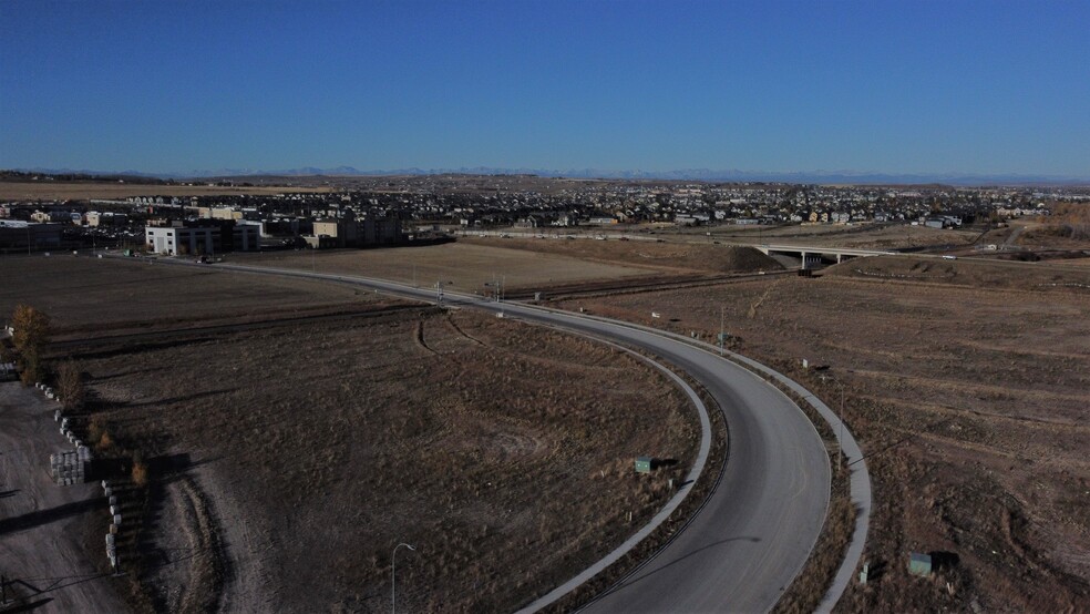 Southbank Cres, Okotoks, AB for sale - Aerial - Image 1 of 3