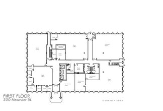 220 Alexander St, Rochester, NY for rent Floor Plan- Image 2 of 2