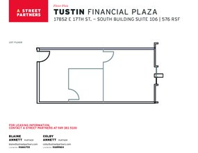 17852 E 17th St, Tustin, CA for rent Floor Plan- Image 1 of 1