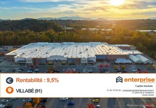 Villabé - Aerial  map view