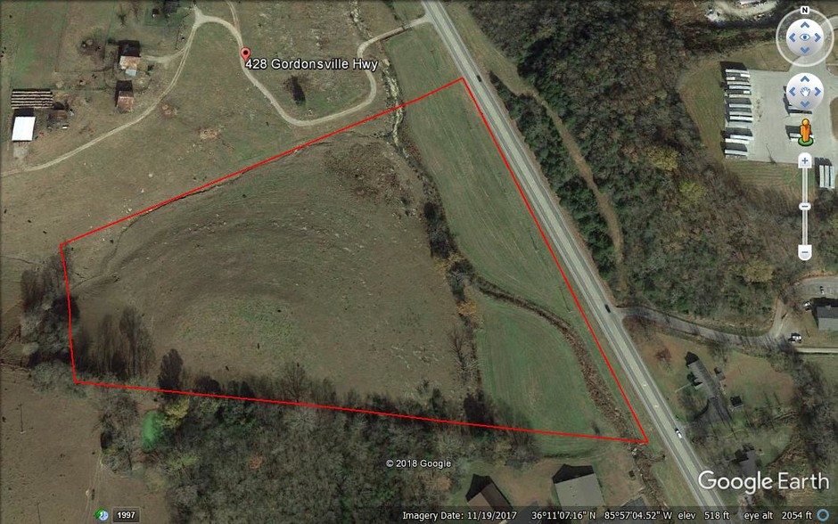 428 Gordonsville Hwy, Gordonsville, TN for sale - Aerial - Image 1 of 1