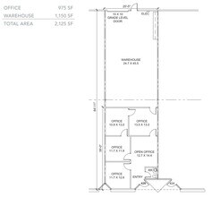 1225 W College Ave, Carrollton, TX to rent Floor Plan- Image 1 of 1