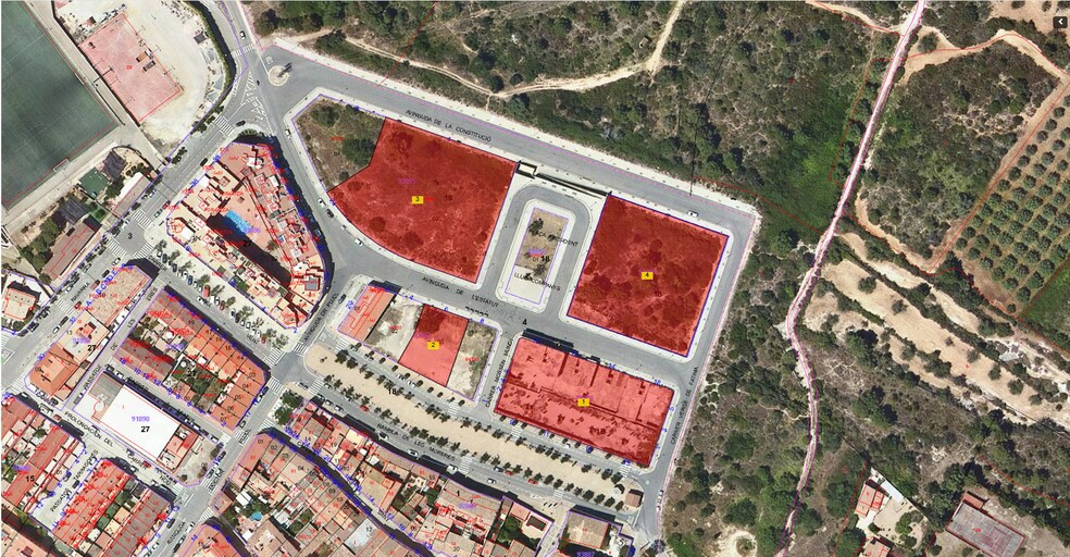 8 Avinguda de la Constitució, Creixell, Tarragona for sale - Plat Map - Image 2 of 2