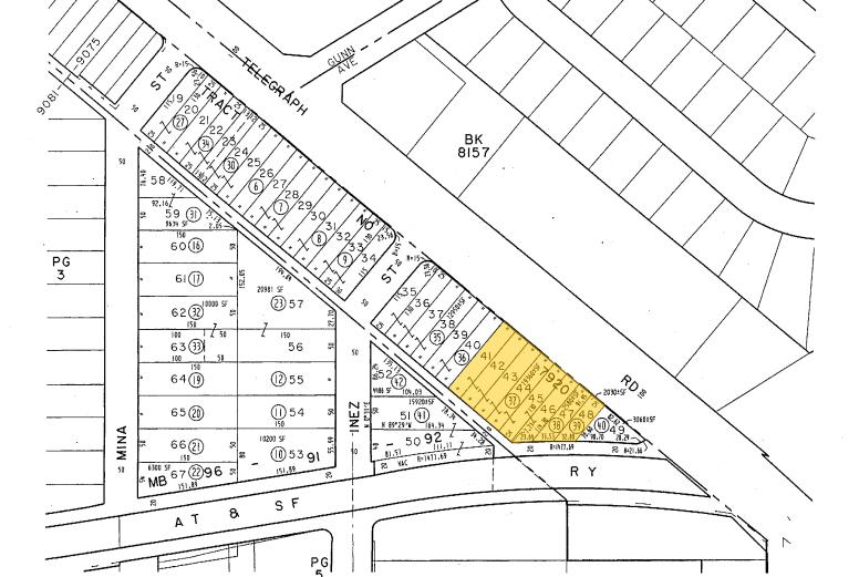 13516 Telegraph Rd, Whittier, CA for sale - Plat Map - Image 1 of 1