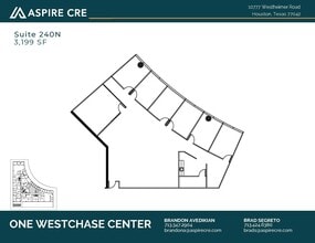 10777 Westheimer Rd, Houston, TX to rent Floor Plan- Image 2 of 2