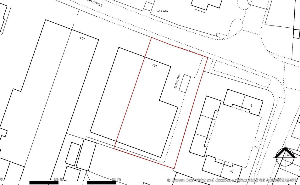 101-103 High St, Leicester for sale - Map - Image 2 of 2