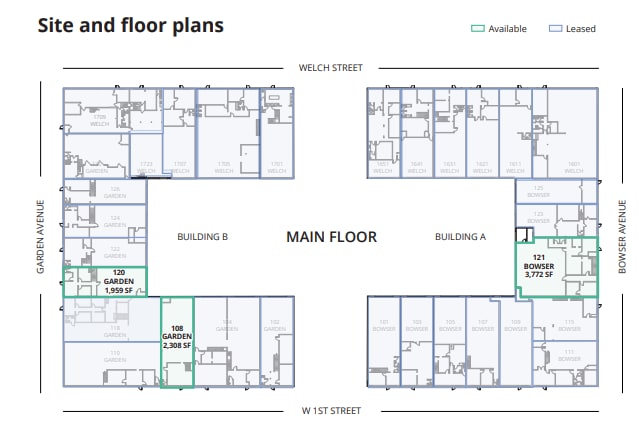 1701-1711 Welch St, North Vancouver, BC to rent Floor Plan- Image 1 of 1