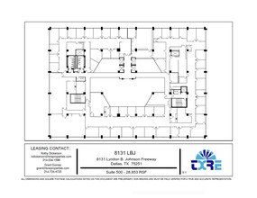 8131 Lyndon B Johnson Fwy, Dallas, TX for rent Floor Plan- Image 1 of 1