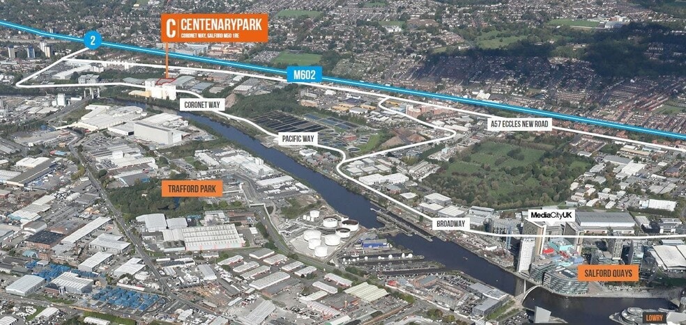 Centenary Park, Coronet Way, Salford to rent - Site Plan - Image 3 of 5