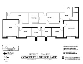 6350 LBJ Fwy, Dallas, TX for rent Floor Plan- Image 2 of 2