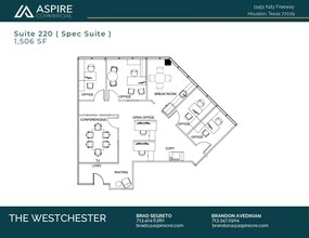 11451 Katy Fwy, Houston, TX to rent Floor Plan- Image 1 of 1