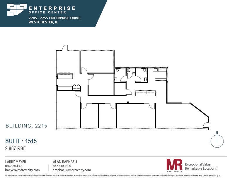 2255 Enterprise Dr, Westchester, IL to rent Floor Plan- Image 1 of 1