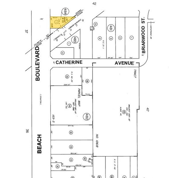 12232 Beach Blvd, Stanton, CA for sale - Plat Map - Image 3 of 11