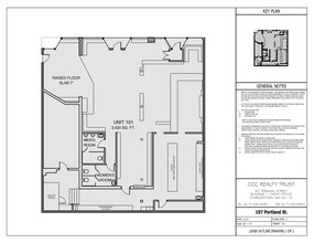 197-201 Portland St, Boston, MA for rent Site Plan- Image 2 of 2