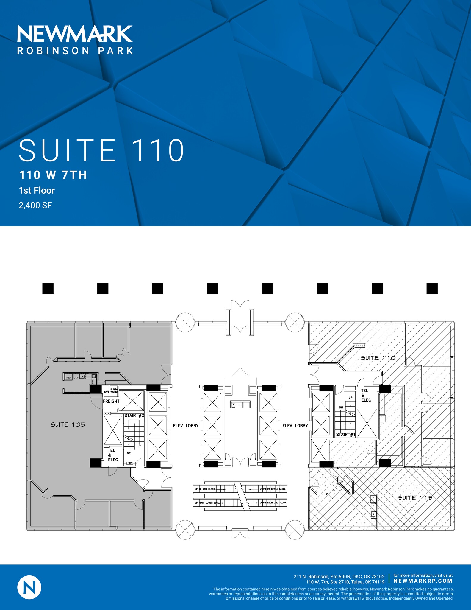 110 W 7th St S, Tulsa, OK to rent Site Plan- Image 1 of 1