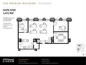 400 N Michigan Ave, Chicago, IL for rent Floor Plan- Image 1 of 7