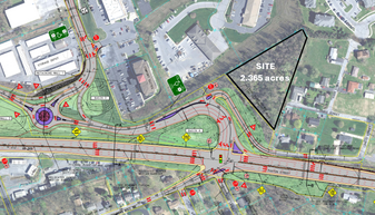 Signalized Intersection Rt 322 Near Hershey - Commercial Property