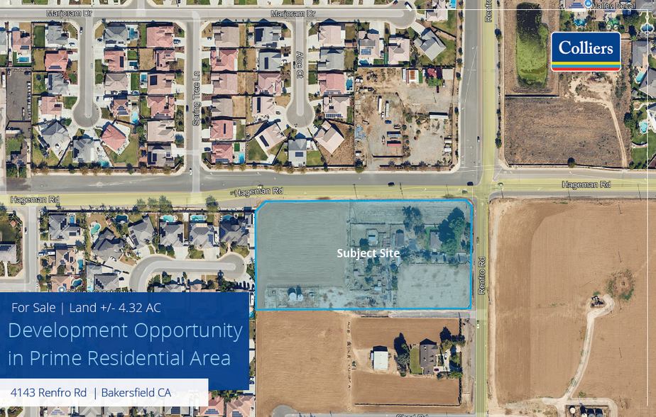 4143 Renfro Rd, Bakersfield, CA for sale - Primary Photo - Image 1 of 2