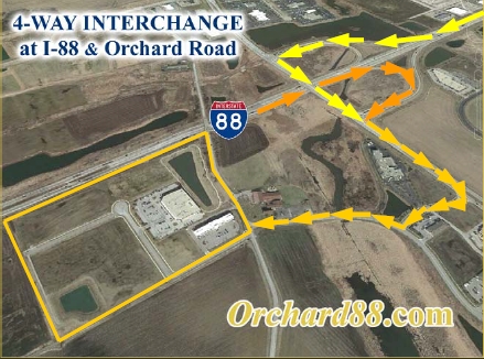 Orchard Rd @ I-88, Aurora, IL for sale - Building Photo - Image 1 of 1