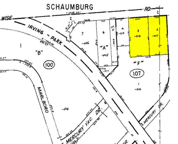 1801-1811 W Wise Rd, Schaumburg, IL for sale - Plat Map - Image 2 of 6