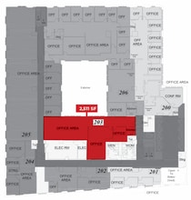 710-714 W Olympic Blvd, Los Angeles, CA to rent Floor Plan- Image 1 of 2