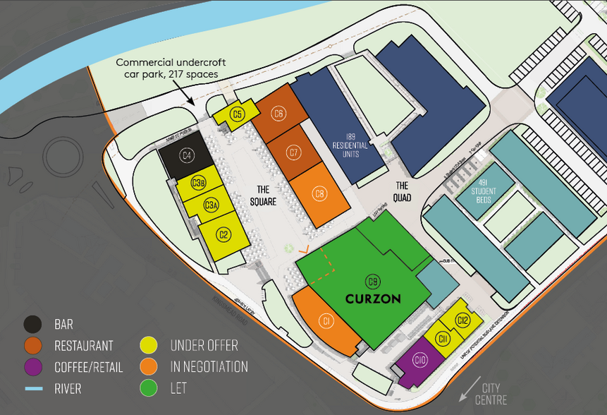 Kingsmead Rd, Canterbury for rent - Site Plan - Image 2 of 2