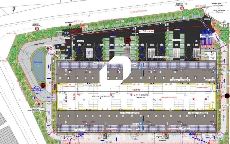 Light Industrial in Gonesse to rent Site Plan- Image 1 of 9