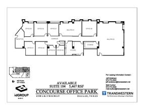 6350 LBJ Fwy, Dallas, TX for rent Floor Plan- Image 1 of 1