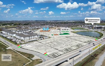 NEC E Bailey Boswell Rd & Millstone rd, Saginaw, TX - AERIAL map view