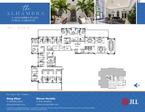 2 Alhambra Plz, Coral Gables, FL for rent Site Plan- Image 1 of 2