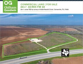 Reveldi cir, Somerville, TX for sale Aerial- Image 1 of 7