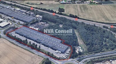 22 Avenue Paul Langevin, Herblay-sur-Seine, VDO - Aerial  map view