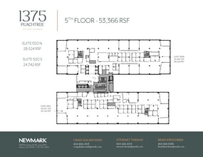 1375 Peachtree St NE, Atlanta, GA to rent Floor Plan- Image 2 of 2
