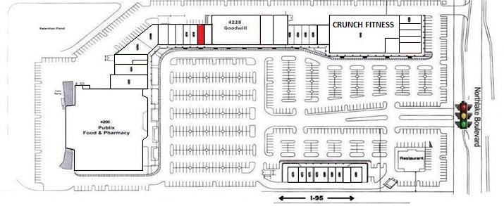 4200-4242 Northlake Blvd, West Palm Beach, FL to rent Site Plan- Image 1 of 1