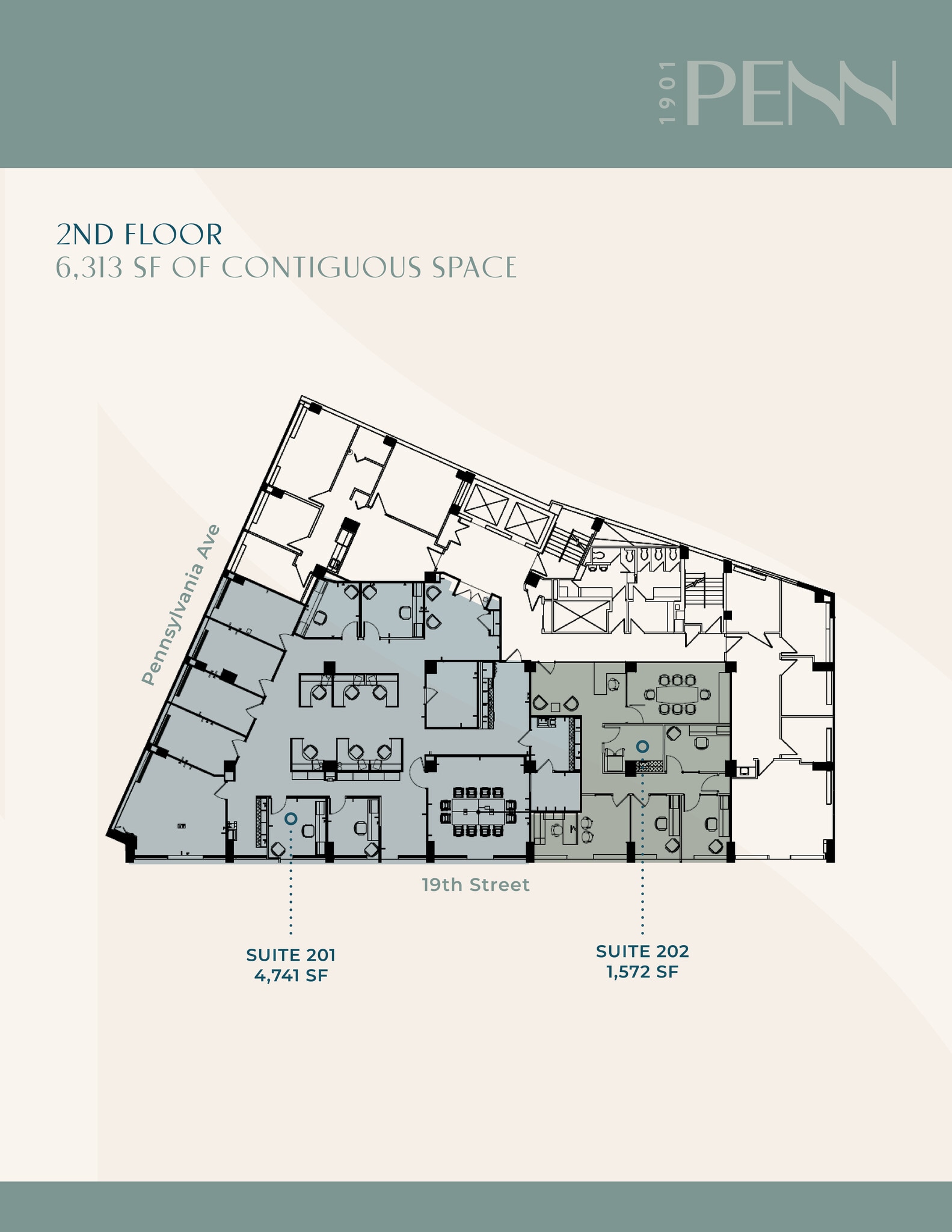 1901 Pennsylvania Ave NW, Washington, DC to rent Floor Plan- Image 1 of 1