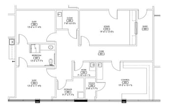 17051 N Dallas Pky, Addison, TX to rent Floor Plan- Image 1 of 1