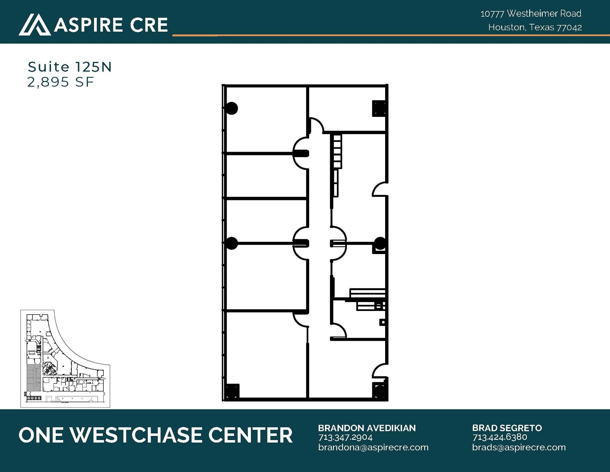 10777 Westheimer Rd, Houston, TX to rent Floor Plan- Image 1 of 1