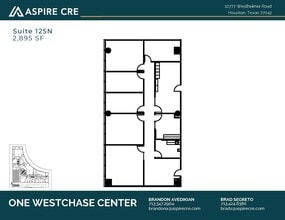 10777 Westheimer Rd, Houston, TX to rent Floor Plan- Image 1 of 1