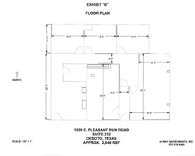 1229-1231 E Pleasant Run Rd, DeSoto, TX for rent Building Photo- Image 1 of 1