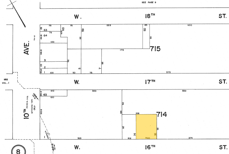 431-435 W 16th St, New York, NY for sale - Plat Map - Image 1 of 1