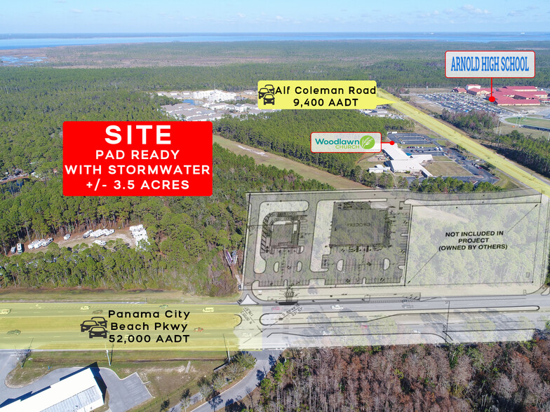 ALF Coleman & US Hwy 98, Panama City Beach, FL for rent - Building Photo - Image 1 of 11