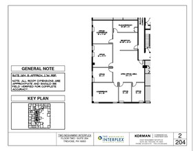 2 Neshaminy Interplex, Trevose, PA for rent Floor Plan- Image 1 of 1