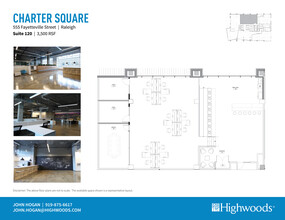 555 Fayetteville St, Raleigh, NC for rent Floor Plan- Image 1 of 1